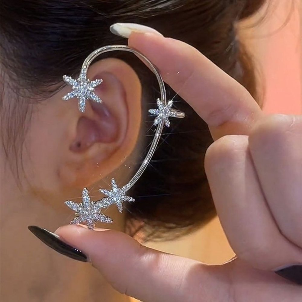 Sweet Exquisite Sparkling Zircon Butterfly Tassel